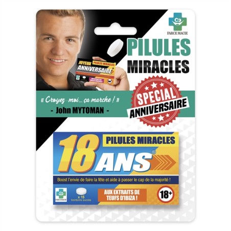 MEDICAMENTS PILULES MIRACLES 18 ANS