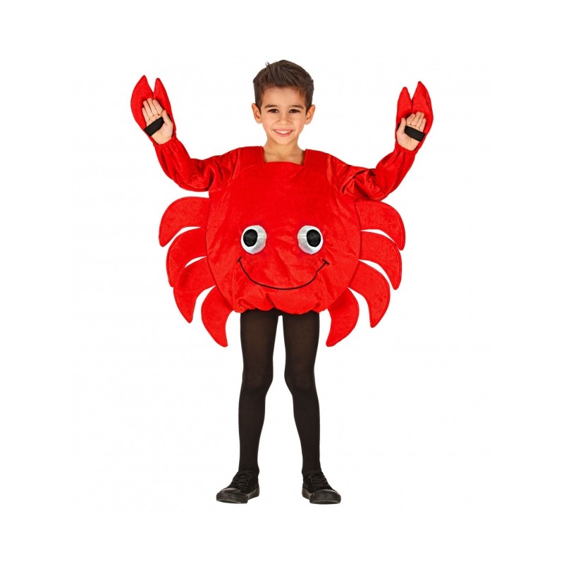 DEGUISEMENT ENFANT CRABE TAILLE UNIQUE