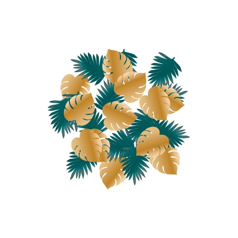 CONFETTIS FEUILLES DE PALMIER 14G CONFETTIS FEUILLES DE PALMIER 14G