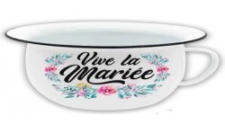 POT DE CHAMBRE VIVE LA MARIEE