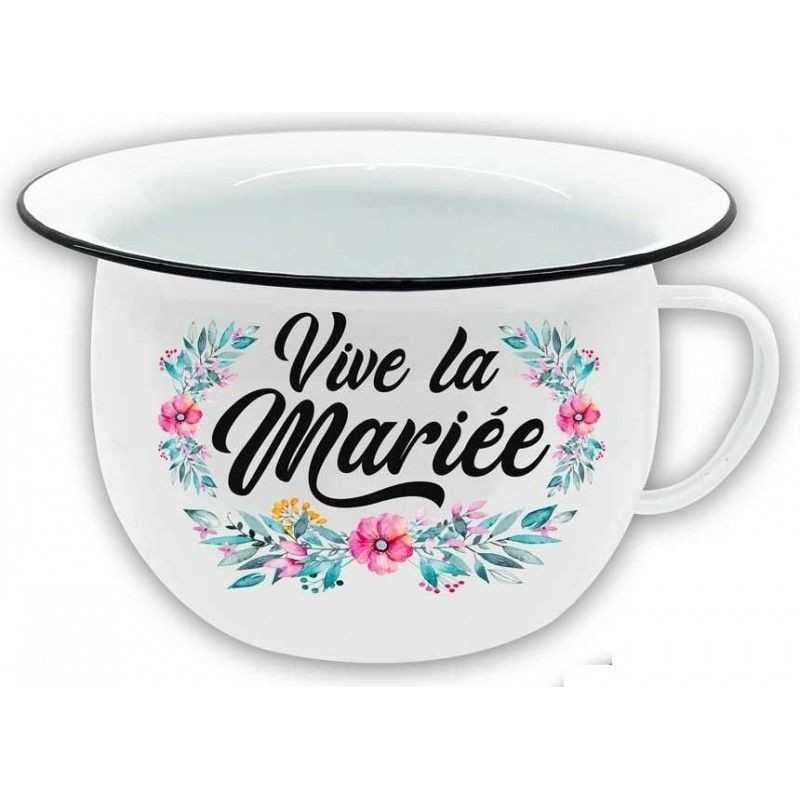 POT DE CHAMBRE VIVE LA MARIEE