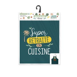 TABLIER SUPER RETRAITE EN CUISINE 