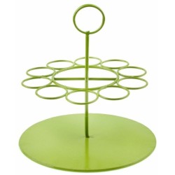 PORTANT EPROUVETTE ROND VERT