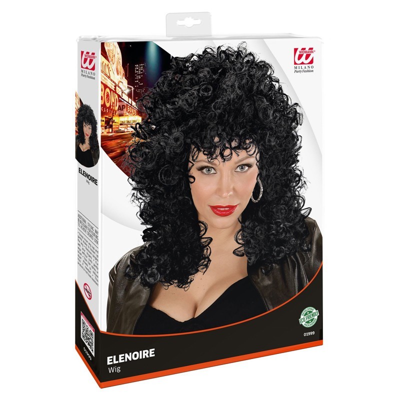 PERRUQUE FEMME ELENOIRE CHEVEUX BOUCLEE NOIRE PERRUQUE FEMME ELENOIRE CHEVEUX BOUCLEE NOIRE