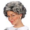 PERRUQUE CHEVEUX COURT MAMIE GRIS AGATHA