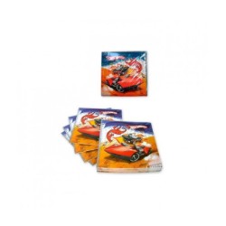 15 SERVIETTES HOT WHEELS 33 X 33 CM 