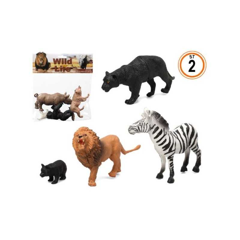 SACHET ANIMAUX DE LA JUNGLE ASSORTIS