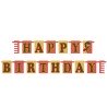 GUIRLANDE HAPPY BIRTHDAY HARRY POTTER 160 CM 