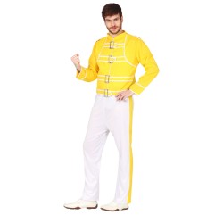 DEGUISEMENT HOMME CHANTEUR FREDDY MERCURY TAILLE M 