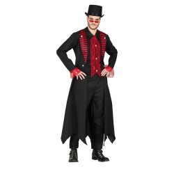 DEGUISEMENT HOMME GOTHIC VAMPIRE TAILLE L 