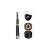 KIT ACCESSOIRE  PIRATE BOUSSOLE LONGUE VUE CACHE OEIL KIT ACCESSOIRE  PIRATE BOUSSOLE LONGUE VUE CACHE OEIL