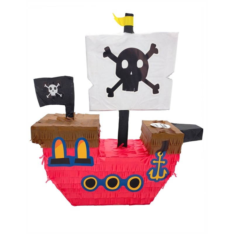 PINATA BATEAU DE PIRATE  50 X 43 CM 