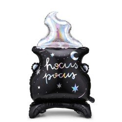 BALLON METALLIQUE CHAUDRON HOCUS POCUS 64.5 X 109.5 CM