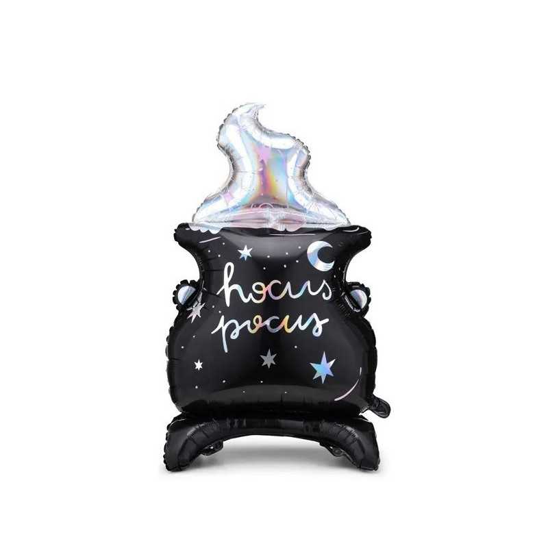 BALLON METALLIQUE CHAUDRON HOCUS POCUS 64.5 X 109.5 CM