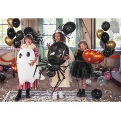 BALLON METALLIQUE ARAIGNEE NOIRE 60 X 101 CM