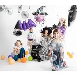 BALLON METALLIQUE CHAUVE SOURIS VIOLETTE 119 X 51 CM