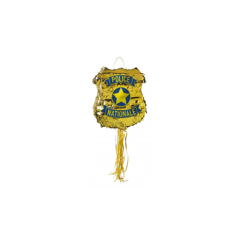 PINATA BADGE DE POLICE 