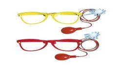 LUNETTE DE CLOWN LANCE EAU COULEURS ASSORTIS