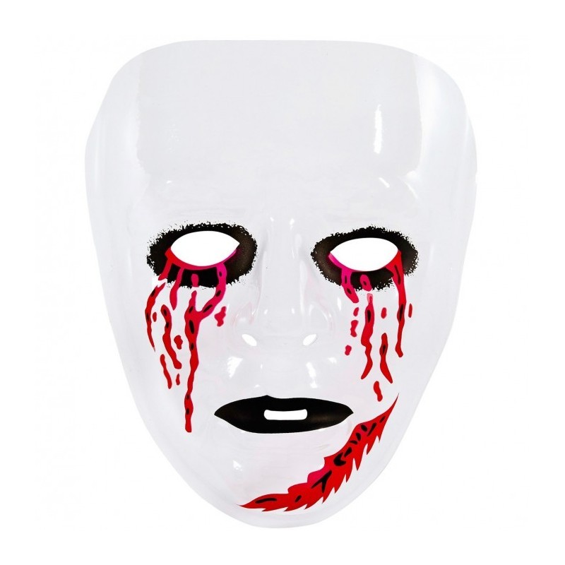 MASQUE TRANSPARENTS ENSANGLANTEE MASQUE TRANSPARENTS ENSANGLANTEE