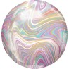 BALLON METALIQUE ORBZ MARBE PASTEL 38 X 40 CM BALLON METALIQUE ORBZ MARBE PASTEL 38 X 40 CM