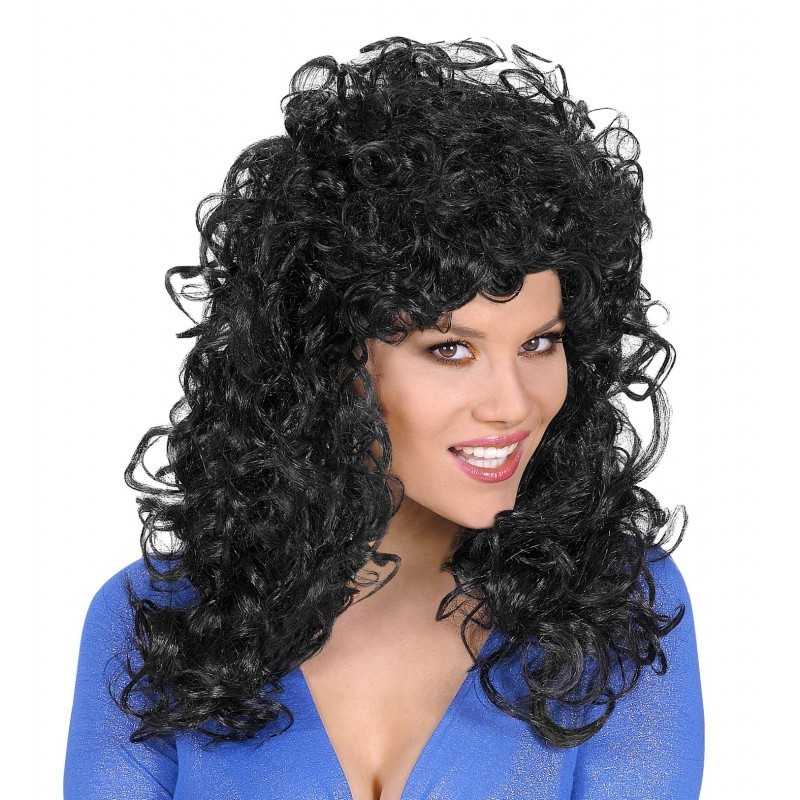 PERRUQUE CHEVEUX BOUCLEE ATTRACTIVE NOIR