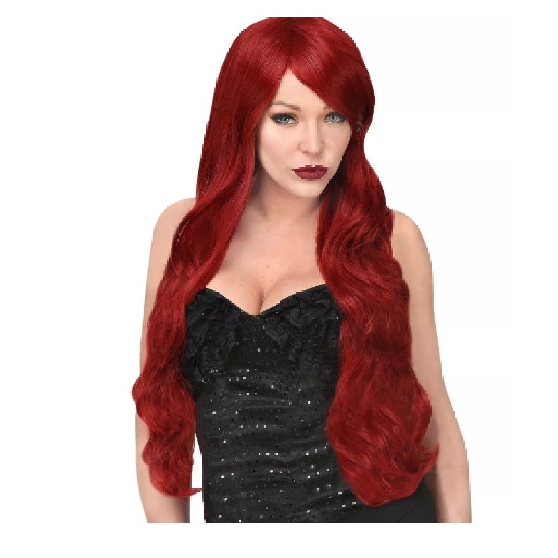 PERRUQUE KAYLA CHEVEUX LONG ROUGE PERRUQUE KAYLA CHEVEUX LONG ROUGE