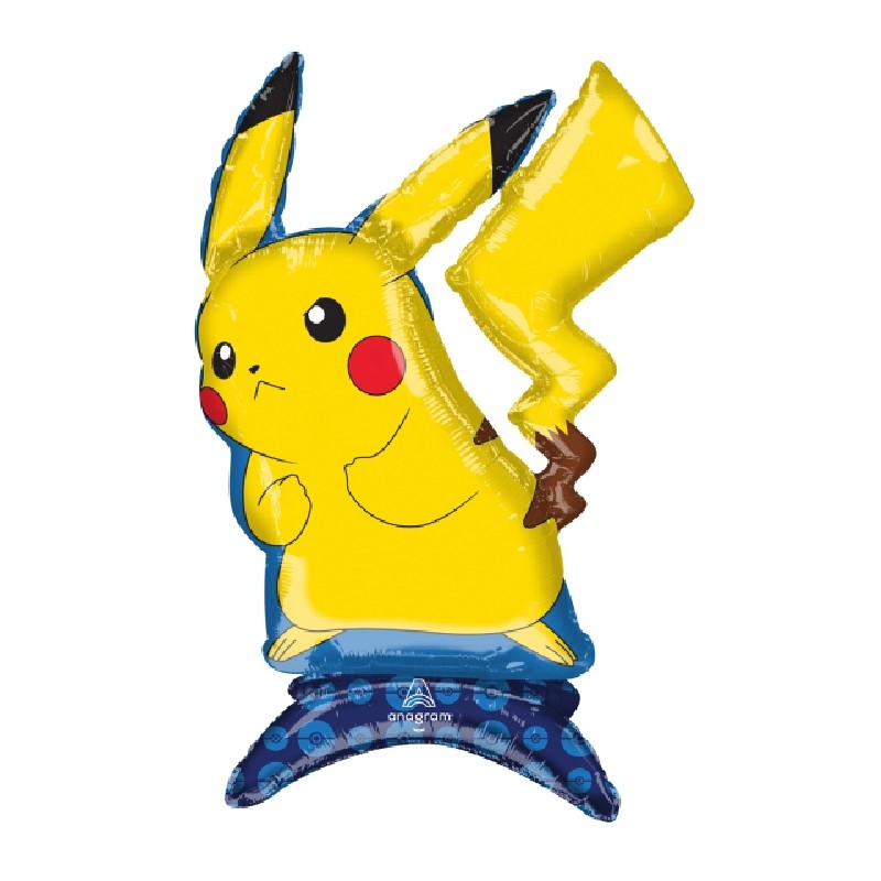 BALLON METALLIQUE POKEMON PIKACHU 45 X 61 CM