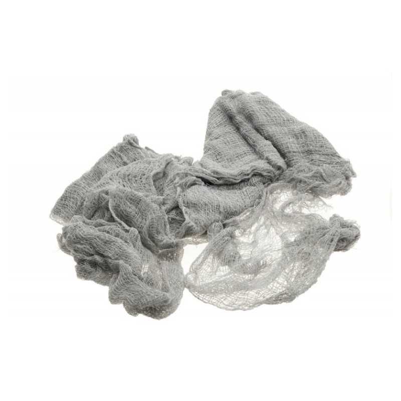 TISSU LAMBEAUX GRIS 76 X 183 CM