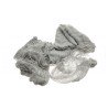 TISSU LAMBEAUX GRIS 76 X 183 CM