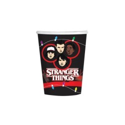 8 GOBELETS STRANGER THINGS 250 ML