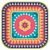 8 ASSIETTES COLOREES BOHO FIESTA 22.2 X 22.2 CM 8 ASSIETTES COLOREES BOHO FIESTA 22.2 X 22.2 CM