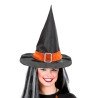 PETIT CHAPEAU DE SORCIERE RUBAN ORANGE