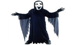DEGUISEMENT ASSASSIN HALLOWEEN ENFANT TAILLE M 7-9 ANS 
