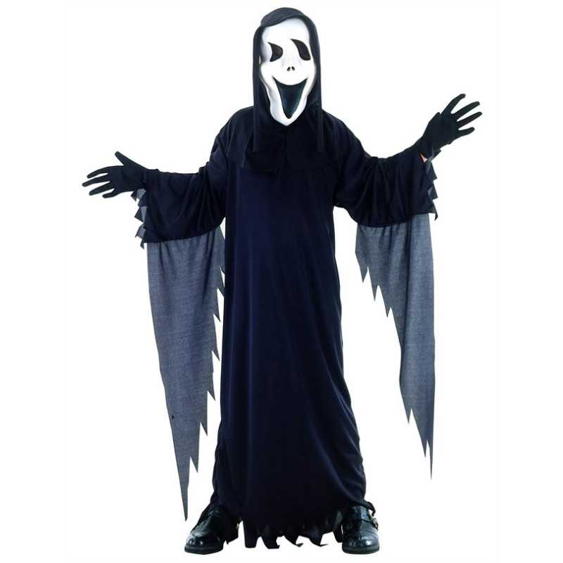 DEGUISEMENT ASSASSIN HALLOWEEN ENFANT TAILLE M 7-9 ANS 