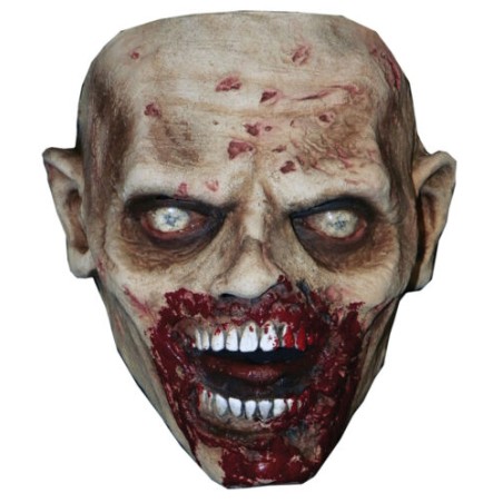 MASQUE LATEX ZOMBIE THE WALKING DEAD 