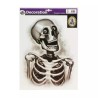 DECORATION VISTROTATIQUE HALLOWEEN SQUELETTE 40CM 