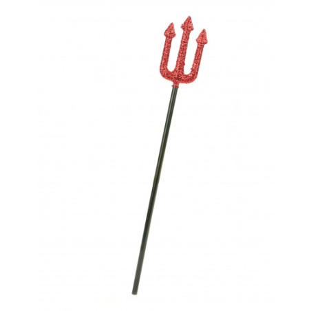 FOURCHE DE DIABLE ROUGE BRILLANT 58 CM