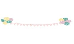 GUIRLANDE HAPPY BIRTHDAY AVEC BALLON 180 CM 