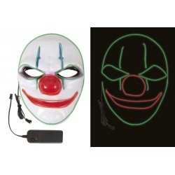 MASQUE CLOWN LUMINEUX LED 