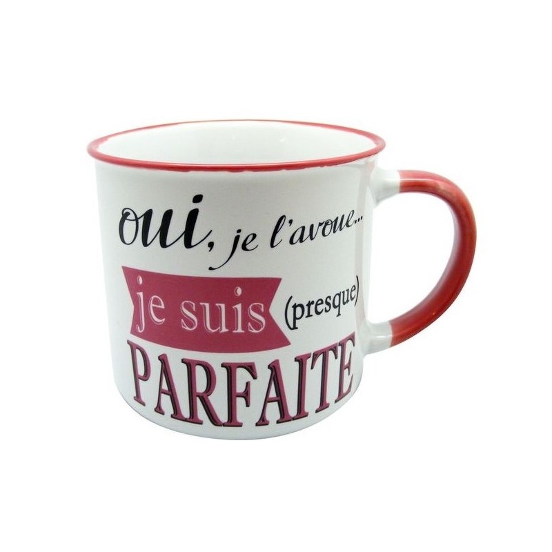 MUG JE SUIS PARFAITE