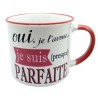 MUG JE SUIS PARFAITE