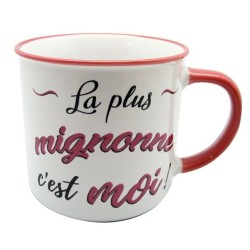 MUG LA PLUS MIGNONNE C'EST MOI