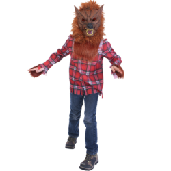 DEGUISEMENT ENFANT LOUP GAROU TAILLE 10-12 ANS