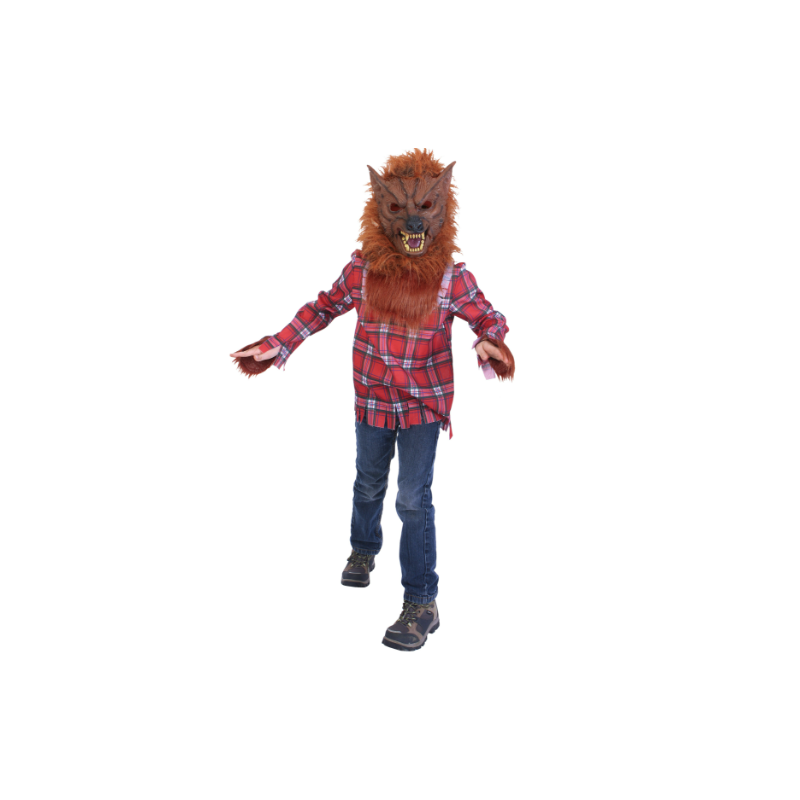 DEGUISEMENT ENFANT LOUP GAROU TAILLE 10-12 ANS 