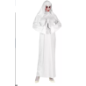 DEGUISEMENT FEMME BONNE SOEUR BLANC TAILLE XS 