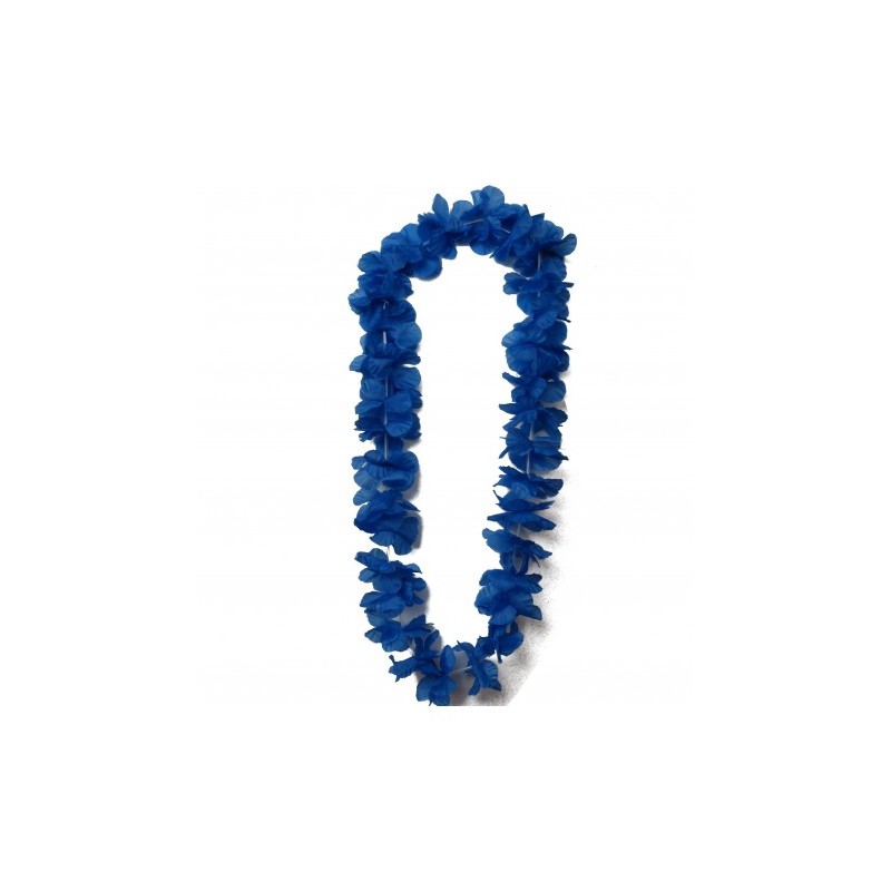 COLLIER HAWAIEN BLEU 