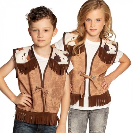 GILET ENFANT COW BOY TAILLE 10-12 ANS 