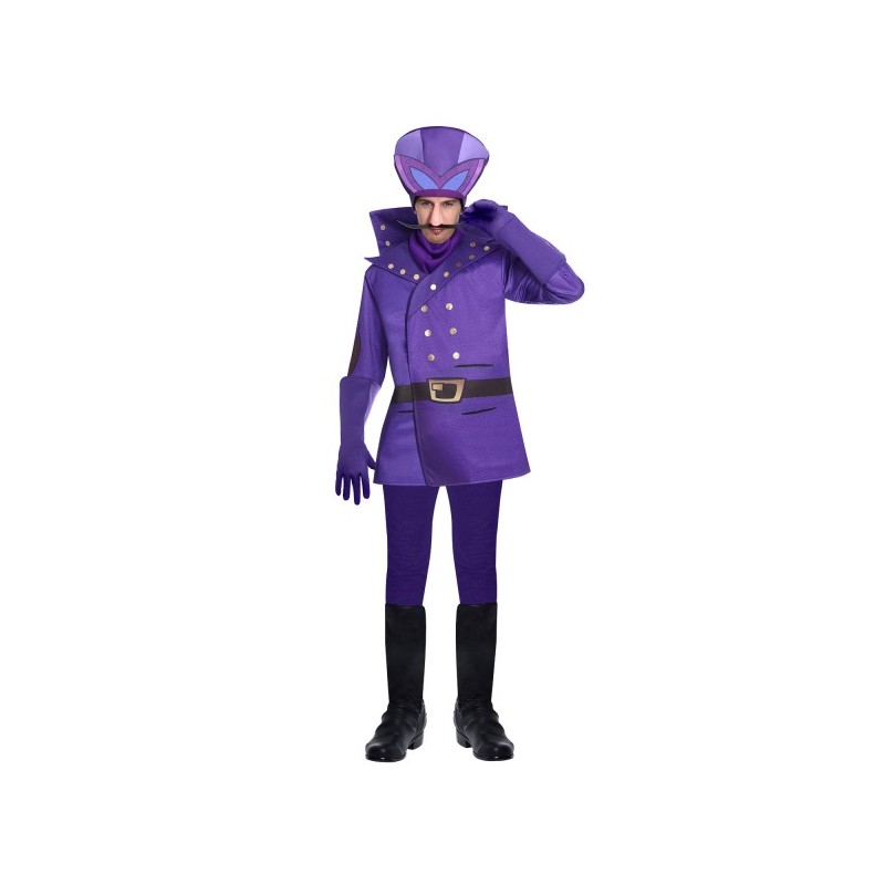 DEGUISEMENT LES FOUS DU VOLANT SATANAS (DICK DASTARDLY )TAILLE L
