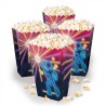 SET DE 4 BOITES A POPCORN EN PAPIER DISCO FEVER 