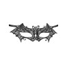 MASQUE EN DENTELLE NOIR CHAUVE SOURIS 